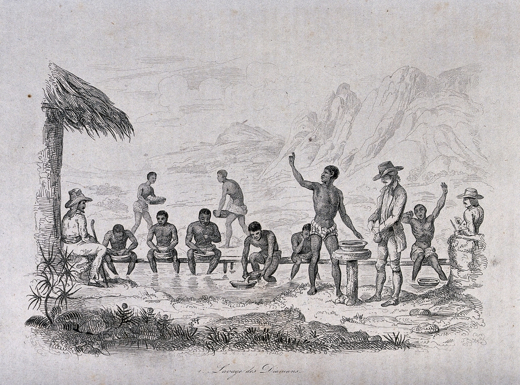 Diamantina, Minas Gerais, Brazil: workers