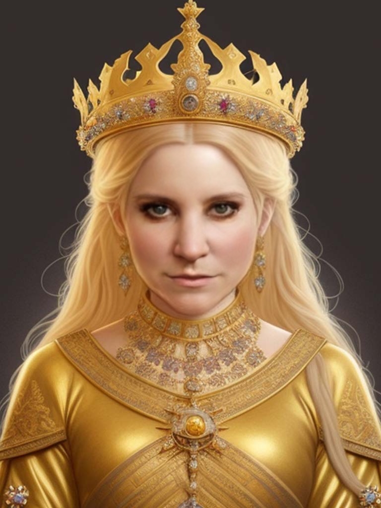 Shauna Gabriel's image used to look like a fairy tale queen.